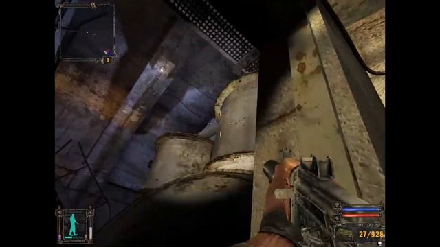 S.T.A.L.K.E.R. - Тень Чернобыля (билд 2571). Тайник Стрелка. Помог Долговцам. Иду к Бармену. №11 смотреть онлайн