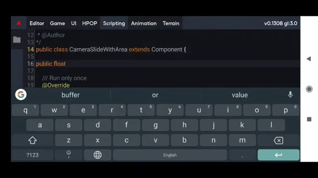 Camera slide area | Android game engine | It's magic engine смотреть онлайн