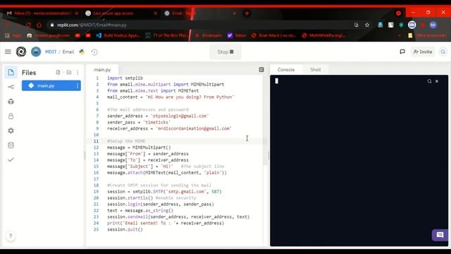 MDA Email Coding Using Python! смотреть онлайн