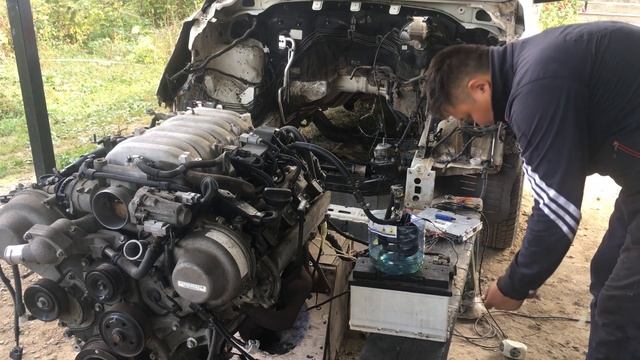 1- запуск 1UZ FE Свап на HYUNDAI GRAND STAREX смотреть онлайн