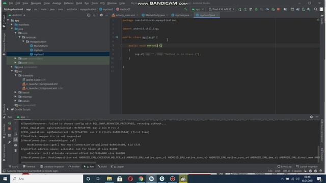 Inheritance (Extends) in Android Studio смотреть онлайн