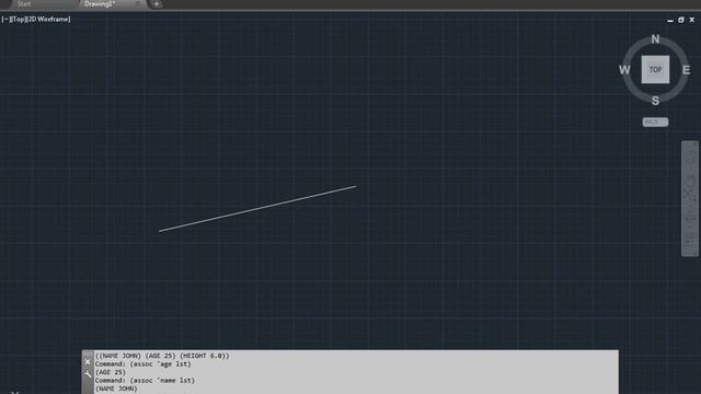 AutoLISP List Functions - ASSOC Function смотреть онлайн