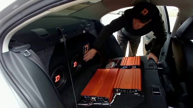 Громкая система на компонентах Dl Audio  за 35 тыс