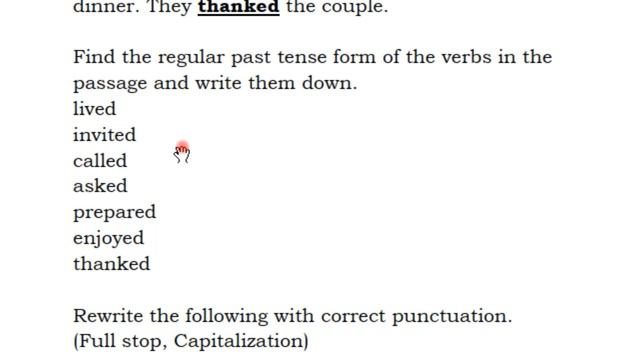 Past Tense form of Verbs I Simple Past Tense I AP New Syllabus I Blossoms 3rd Class English смотреть онлайн