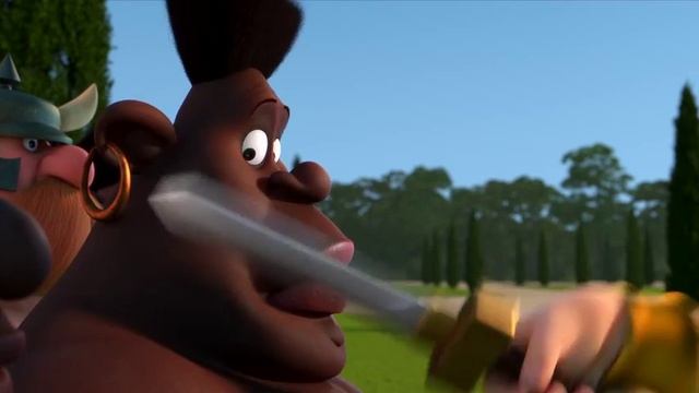 Как правильно вести переговоры... Отрывок из мф "Астерикс: Земля Богов" смотреть онлайн