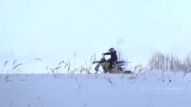 Первый тест Снегоцикла смотреть онлайн