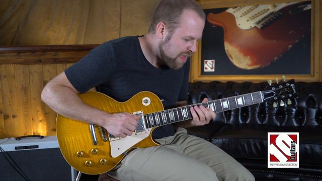 2011 Gibson Les Paul '59 CC#2 Goldie #209 | Guitar Demo смотреть онлайн