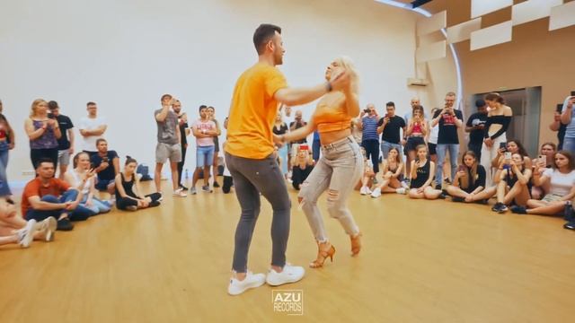 Hasan & Viktorija Bachata Improvisation at Kaunas Bachata Fest [La Bachata - Manuel Turizo] 2022 смотреть онлайн