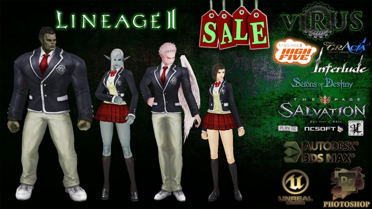 New Costumes. 042. LINEAGE II - FAFURION. Any Chronicles ◄√i®uS►