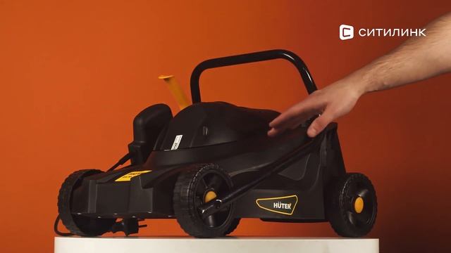 Обзор электрической газонокосилки Huter ELM-1100 | Ситилинк смотреть онлайн