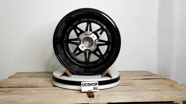 Work Equip 15x8 et10 4x100 Черный с полированной полкой (аналог) смотреть онлайн