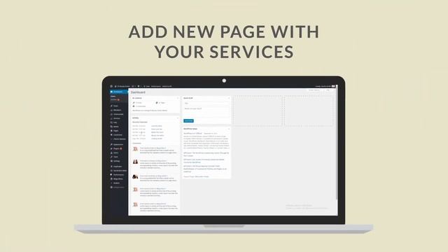Glamorous company services presentation using gorgeous WordPress Theme. смотреть онлайн