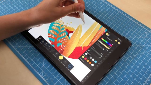 GRAPHIC DESIGN ON iPAD | How I made my LOGO USING AFFINITY DESIGNER ON iPAD PRO смотреть онлайн