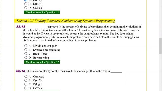 Daniel Liang Java Chapter 22 Multiple Choice Questions смотреть онлайн
