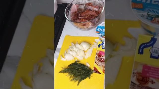 Запеченная рыбка в духовке.