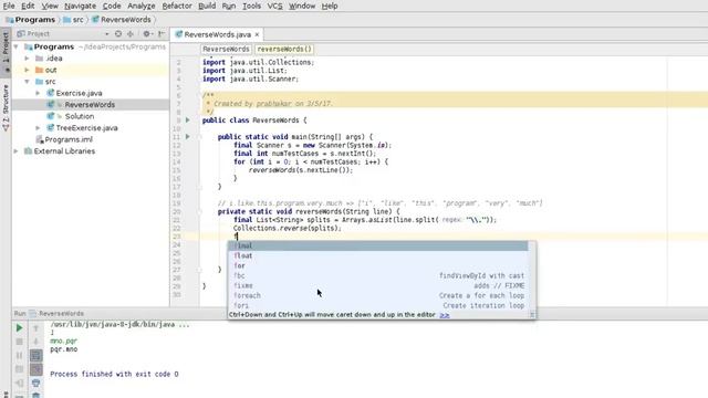 Live Coding - Video 2 - Reverse words in a string смотреть онлайн