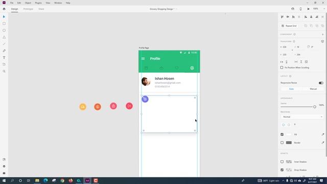 E-commerce Profile Page Design смотреть онлайн