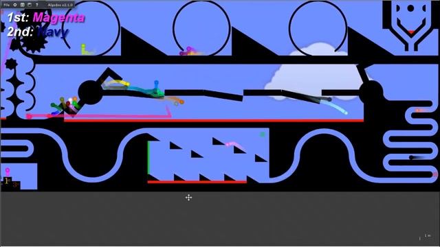 Marble Race #3: 32 colors | Bouncy Marble смотреть онлайн
