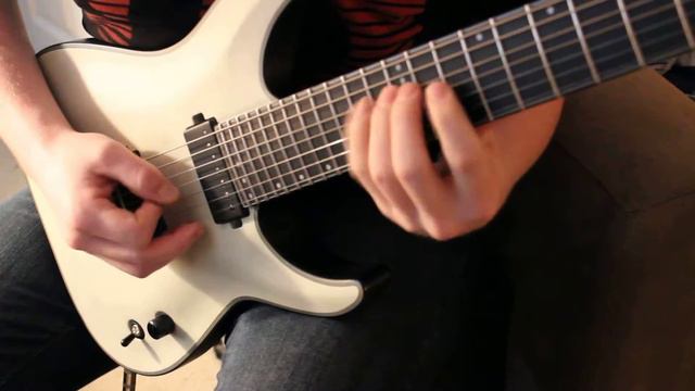 D Harmonic Minor Piece | Using Schecter KM7 Guitar смотреть онлайн