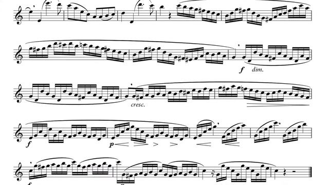 Louis Drouet, 25 Studies for the Flute, Study #1 смотреть онлайн