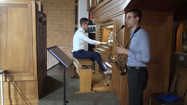 Rheinberger - Abendlied, from six pieces for violin and organ (arr. for saxophone) смотреть онлайн