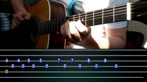 Как круто сыграть мелодию из фильма 28 дней спустя со стуками по гитаре