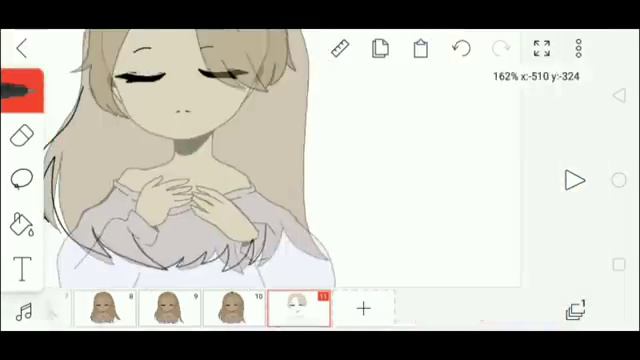 How I Animate On FlipaClip (Part 1) -- HAIR FLOWING METHOD смотреть онлайн
