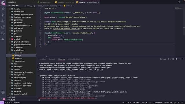 Atualizando GraphQL Tools do Curso de GraphQL ?️ смотреть онлайн