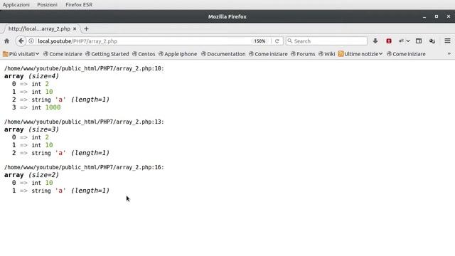 PHP 7 Tutorial [ITA] ARRAY seconda parte #14 смотреть онлайн