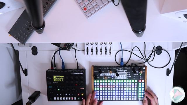Elektron Digitone / Synthstrom Deluge / kreativ_sein смотреть онлайн