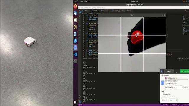 Computer Vision ThymioII using Python & OpenCV. смотреть онлайн