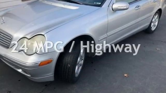 2002 Mercedes-Benz C 240 for sale in FRESNO, CA смотреть онлайн