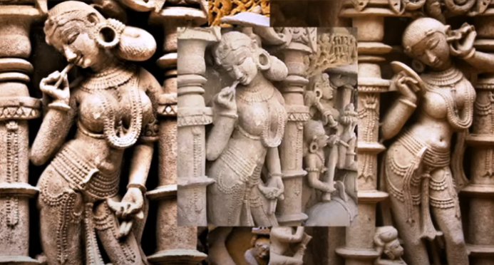 Губная помада в сухом колодце Рани Ки Вав. смотреть онлайн