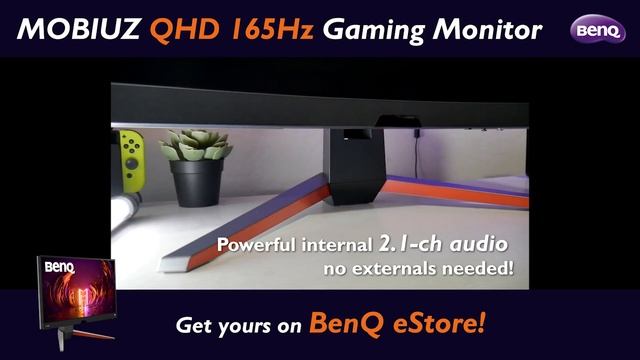 Quick look at MOBIUZ 165Hz QHD gaming monitors| EX2710Q | EX2710R | EX3210R смотреть онлайн