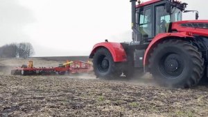 Трактор кировец. КУЛЬТИВАЦИЯ!