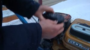 Пропала тяга. Проблемы при работе зимой на мотоблоке Нева при уборке снега.