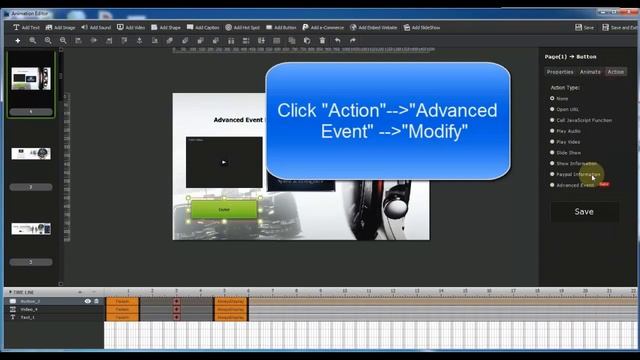 New Advanced Event Editor – Create interactive animations with no coding смотреть онлайн