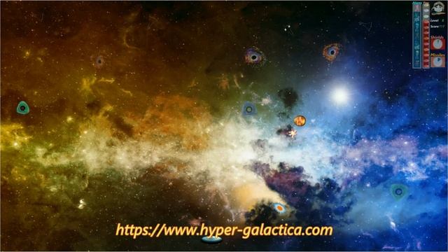 Hyper Galactica and its game levels смотреть онлайн