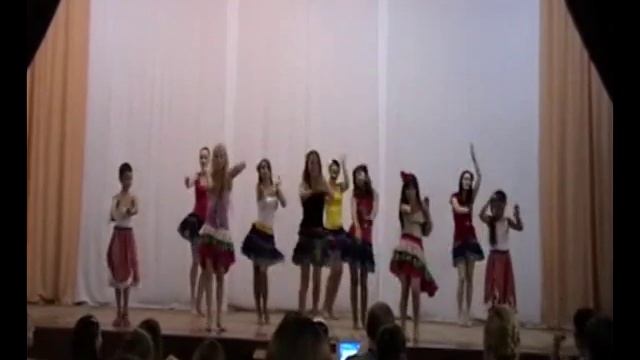 Лагерь Орбита 3 смена 2012 1 отряд танец АРИ АРИ