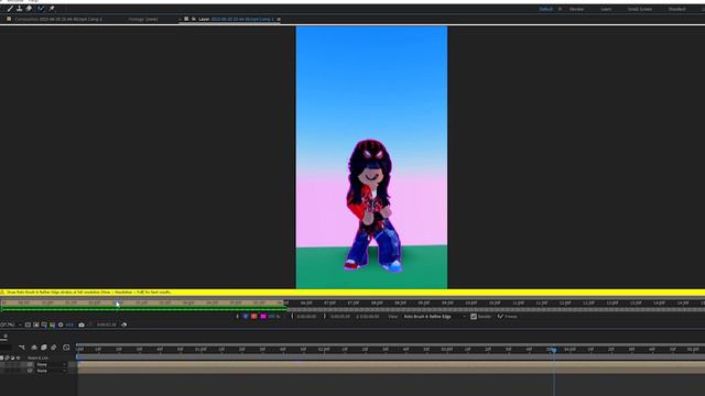 ROBLOX MASKING TUTORIAL | After Effects Tutorial смотреть онлайн