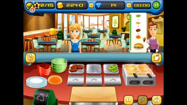 Food Court Hamburger Fever 2 - Burger Cooking Chef games #2 смотреть онлайн