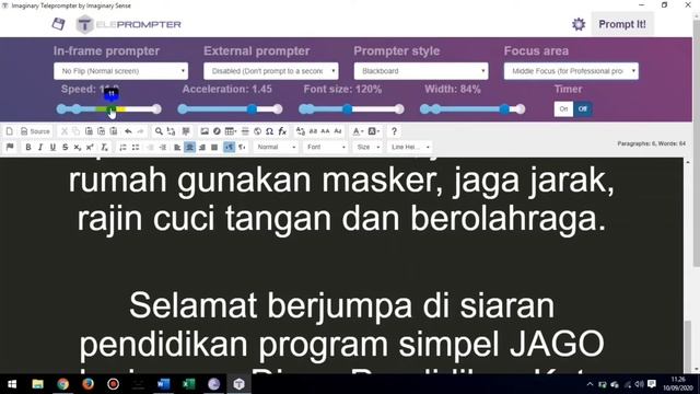 Tutorial Menggunakan Imaginary Teleprompter смотреть онлайн