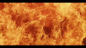 Видео интро с пламенем от взрыва