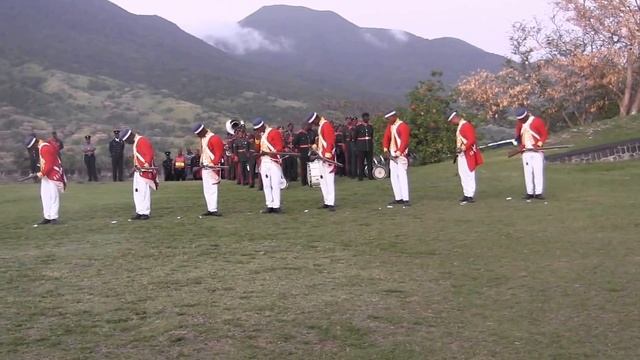 Brimstone Hill Fortress National Park 50th year Beating the Retreat Ceremony 5 смотреть онлайн
