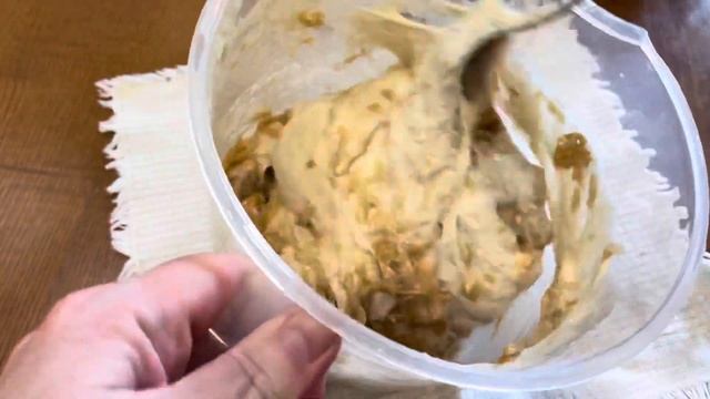 Дрожжевые оладьи с фруктами без яиц и молока( постный стол) смотреть онлайн