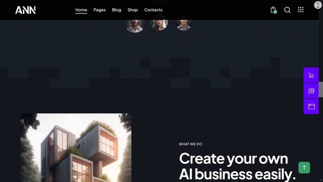 ANN AI Network Website ★ WordPress Themes & Templates ★ смотреть онлайн