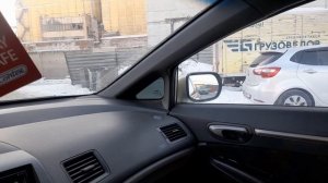 складывание зеркал civic 8 4d