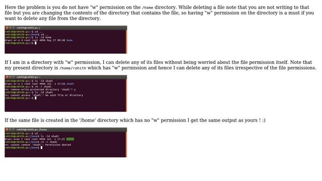 Ubuntu: rm: cannot remove directory/: Permission denied (4 solutions!) смотреть онлайн