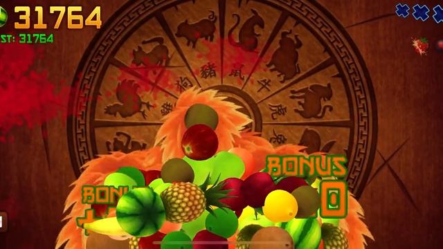 Fruit Ninja Classic Mode World Record: 67,266 Score (Game Crashed at the End) смотреть онлайн