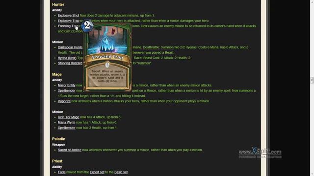 HearthStone Patch Notes #1: 24/6/13 смотреть онлайн